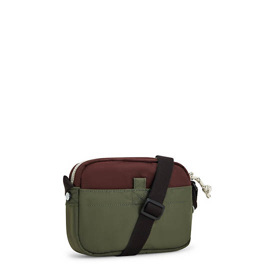 Kipling Sisko Crossbody Taske Olivengrøn | DK 1231GS